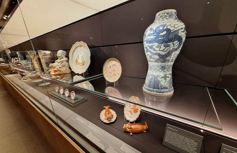 uma das maiores coleções privadas de porcelana chinesa de exportação da Europa